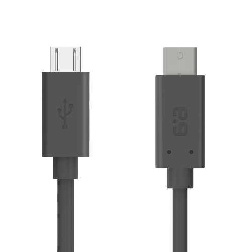 بيور جير USB-C to Micro USB-Cسم 1.2 - اسود