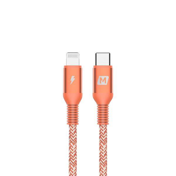 Momax Elite Link Lightning to Type-C Cable 1.2m (Coral)