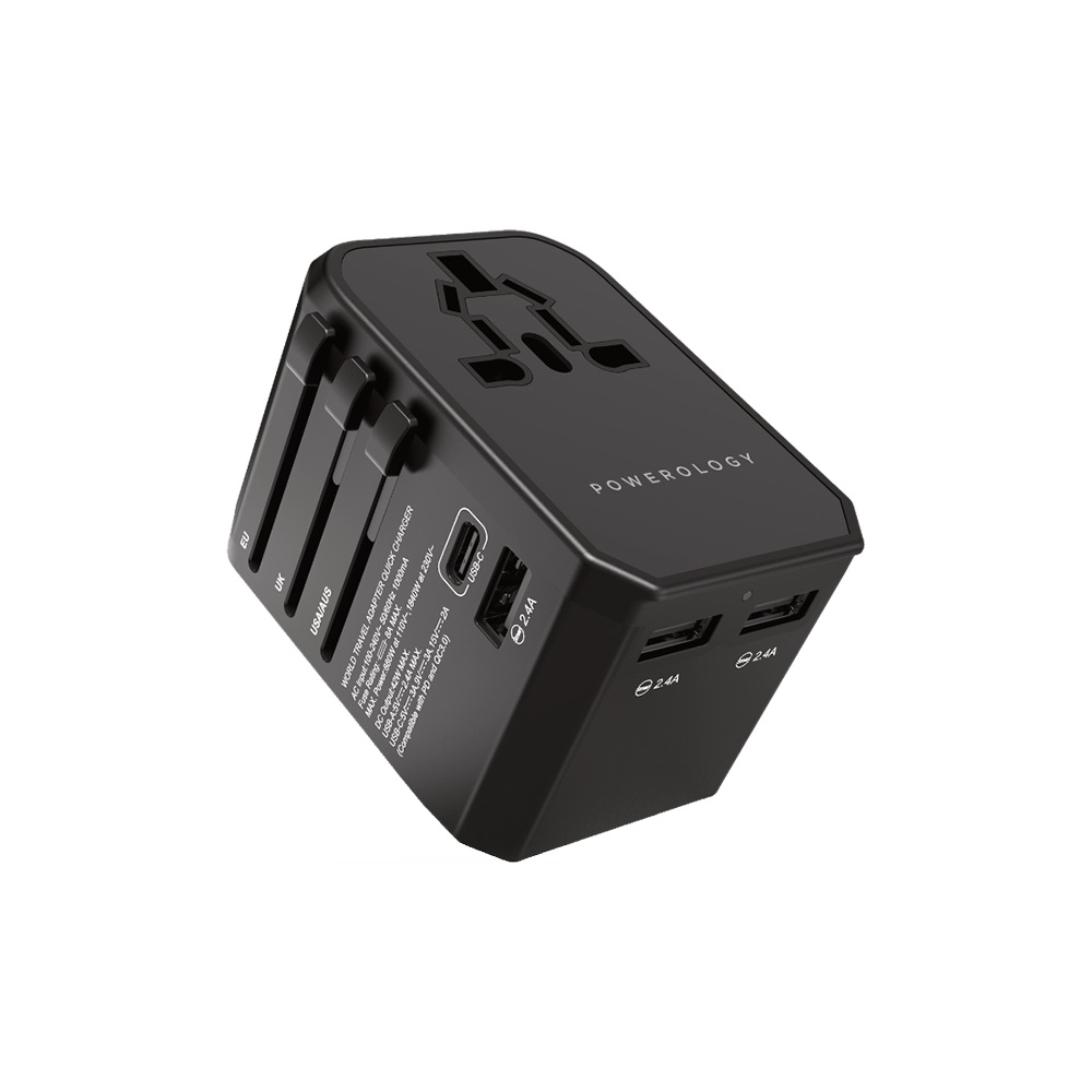 Powerology Universal Charger 45W with Power Delivery