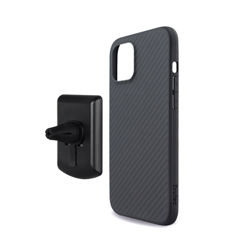 Evutec Karbon Case with AFIX Mount for iPhone 13 Pro (Black)